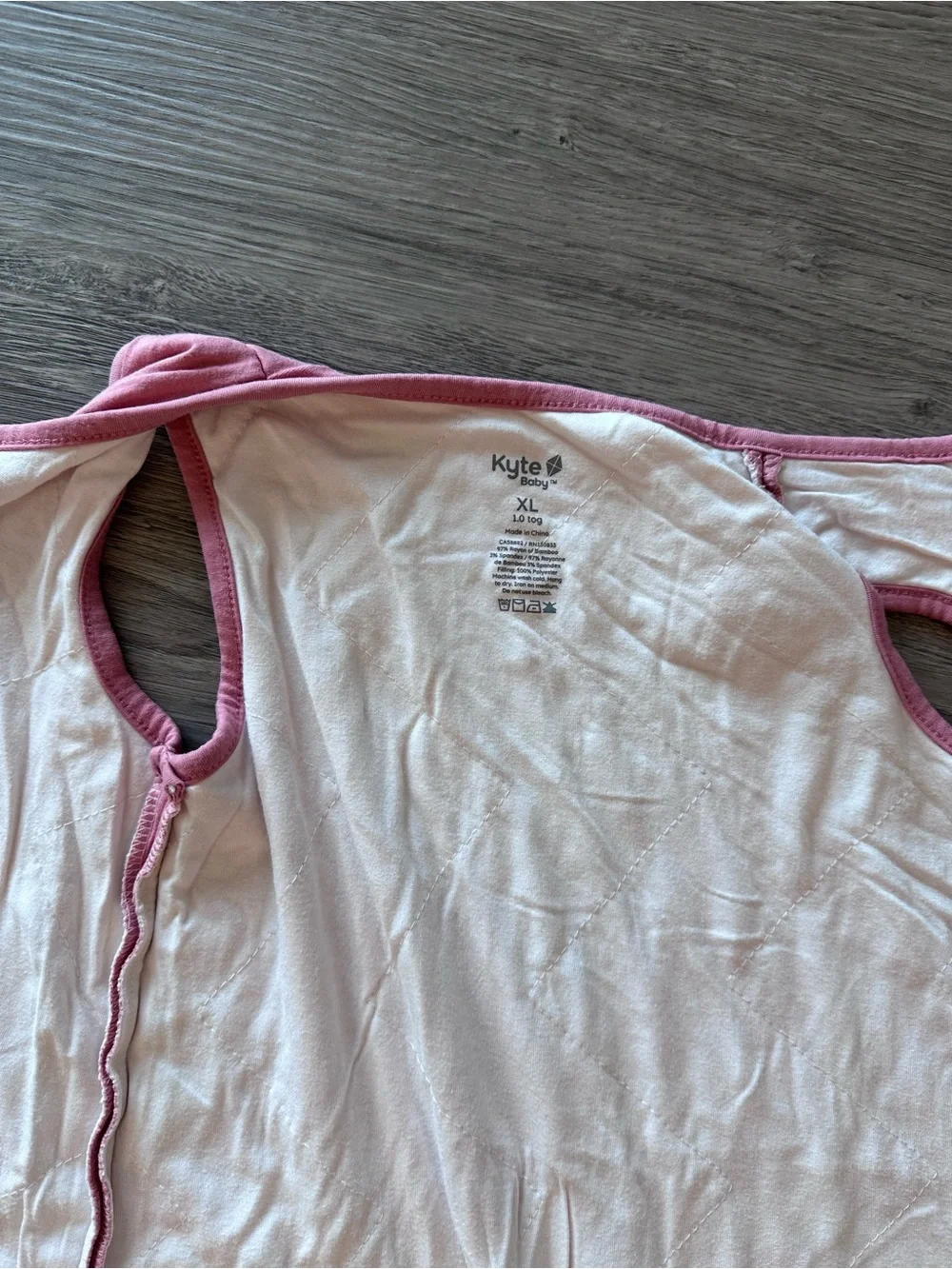 Kyte Baby Sleep Sack - XL - 1.0 Tog - Pink